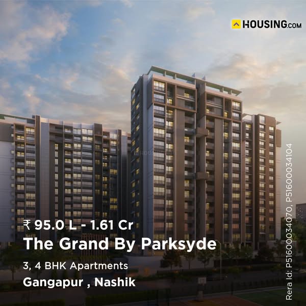 3, 4 BHK starting ₹95.0L